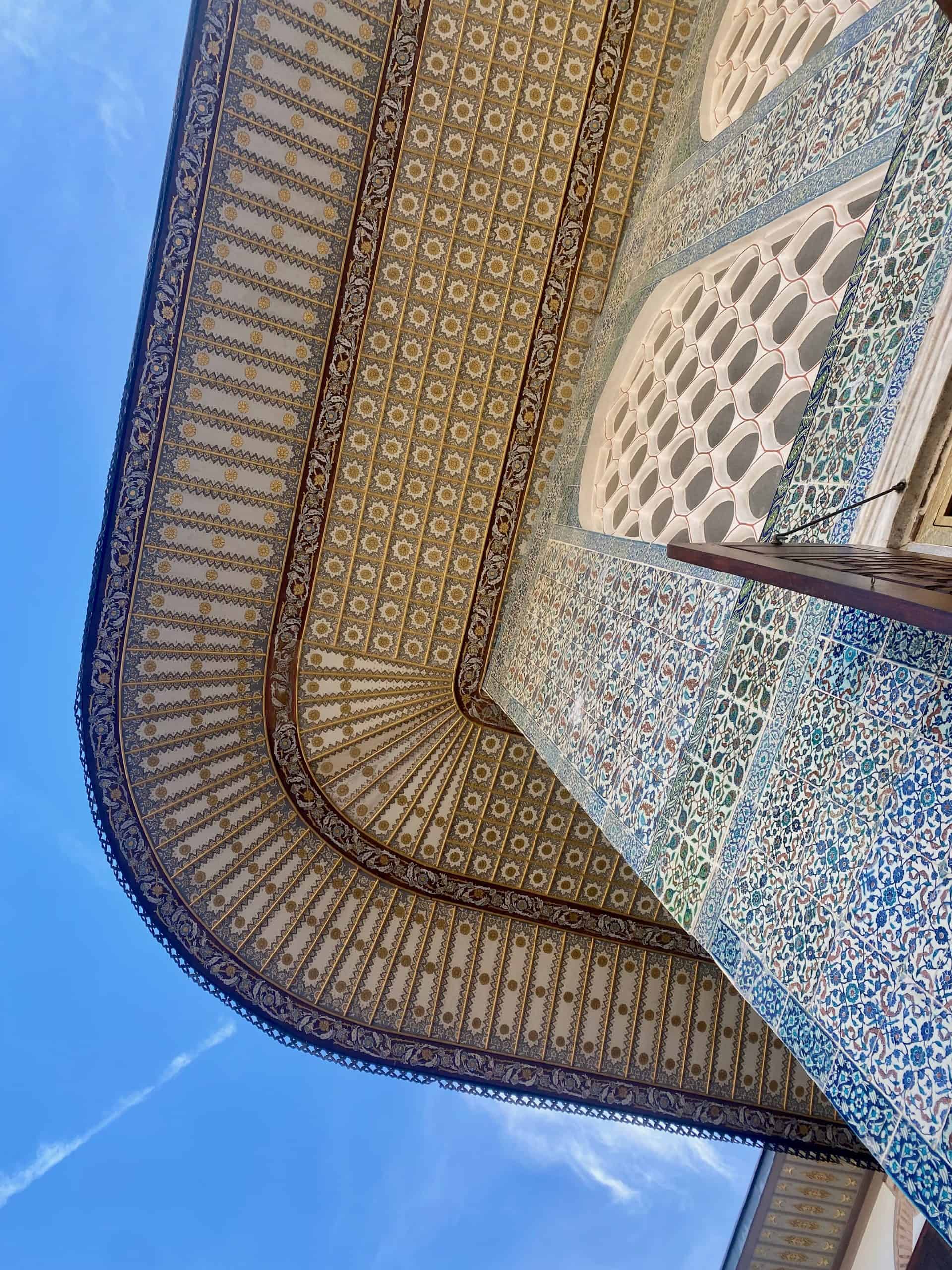 Remarkable architecture in Topkapı Palace.