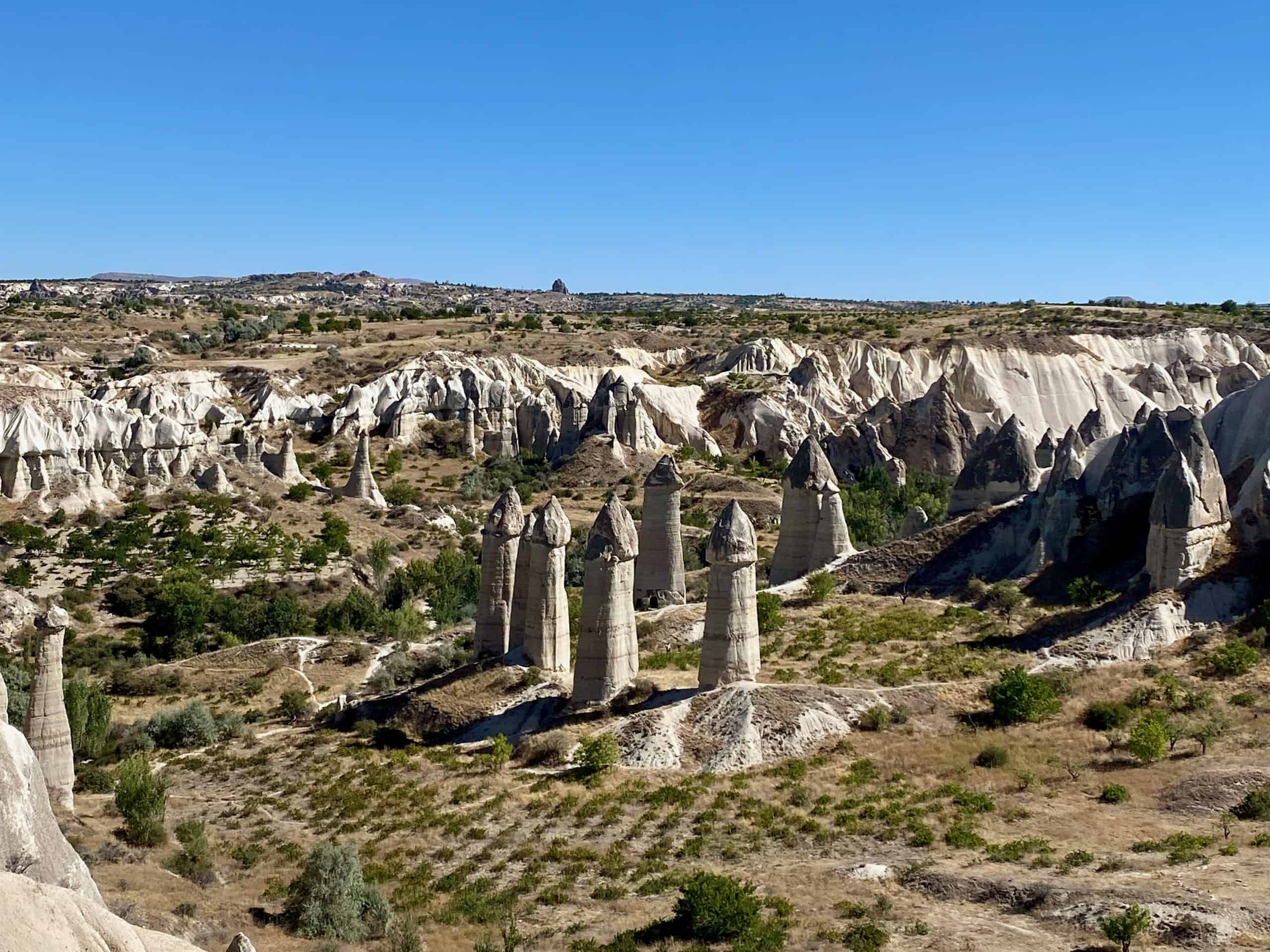 View of Love Valley, one of the many reasons it is worth visiting Cappadocia