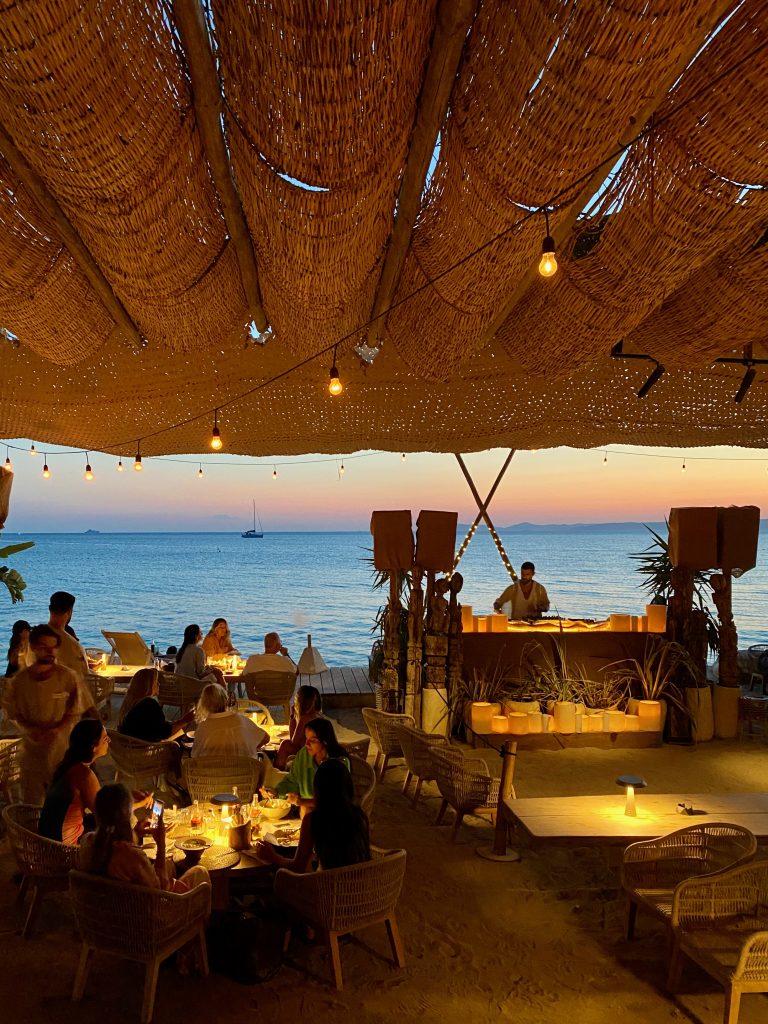 Sunset at Before Sunset beach club in Alaçatı