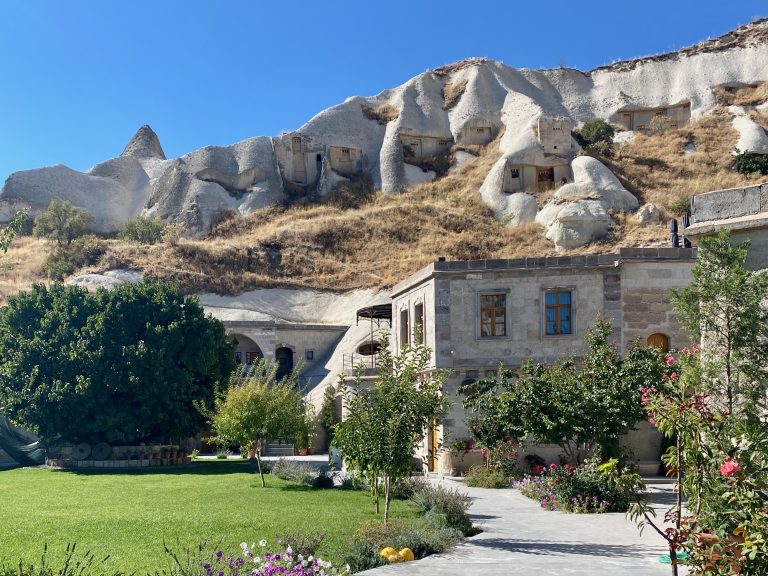 Cave hotel in Goreme, Cappadocia.