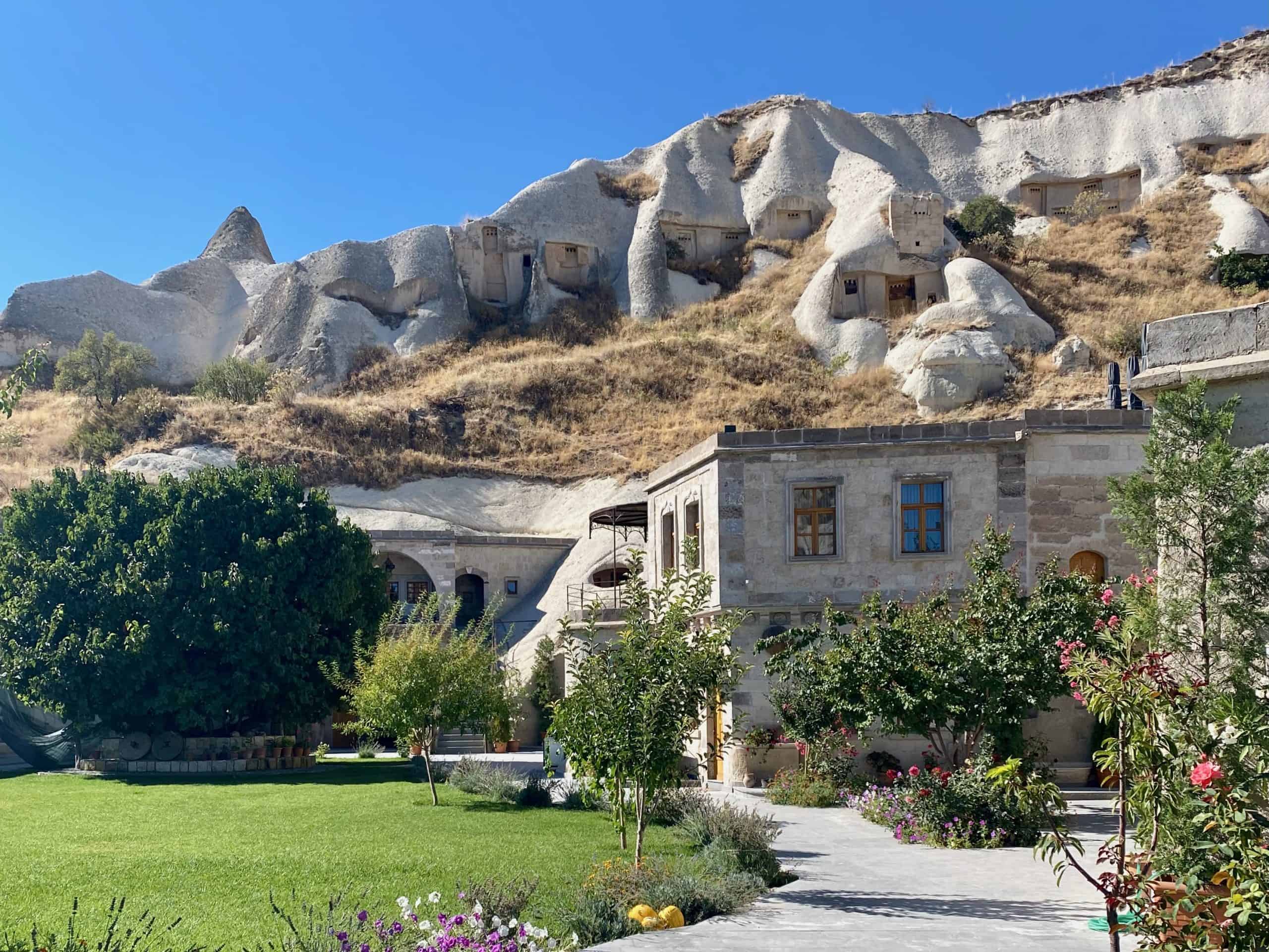 Cave hotel in Goreme, Cappadocia.
