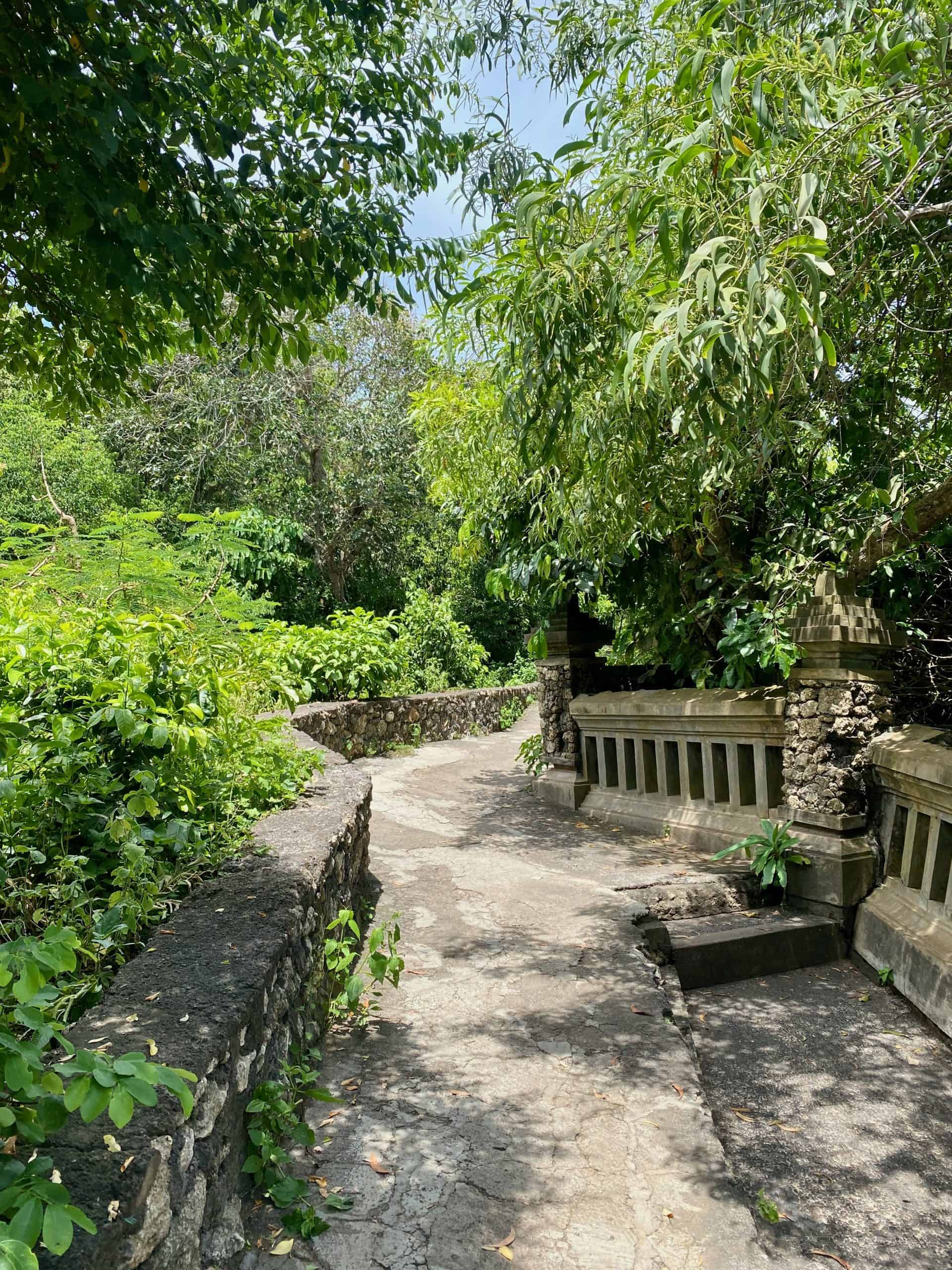 Pathway around Uluwatu Temple